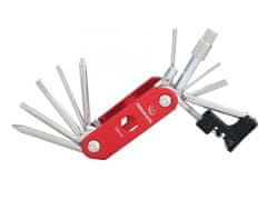 HAVEN kľúče multi - zatváracia červená s nitovačom
