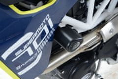 R&G racing aero padacie chrániče R &amp; G Racing pre motocykle HUSQVARNA 701 Enduro/Supermoto biela