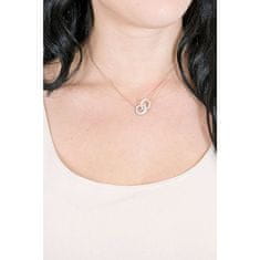 Swarovski Elegantný bicolor náhrdelník s kryštálmi Swarovski Stone 5414999