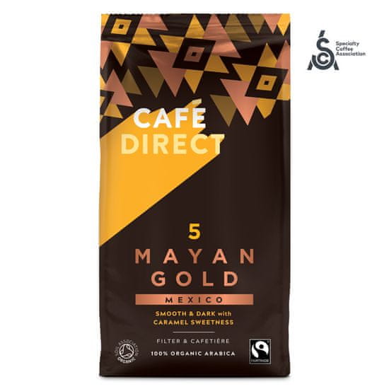 Cafédirect Mayan Gold Mexico SCA 82 mletá káva 227 g