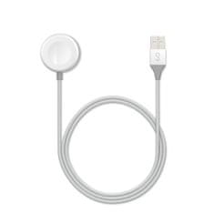 EPICO Apple Watch Charging Cable USB-A 1,2 m 9915112100047, strieborný