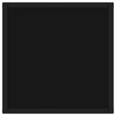 Vidaxl Konferenčný stolík, čierny, čierne sklo 40x40x50 cm