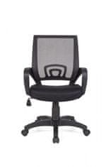 Bruxxi Kancelárska stolička Rivoli, nylon, čierna