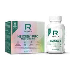 Reflex Nexgen PRO, 90 kapsúl + Omega 3, 90 kapsúl ZADARMO
