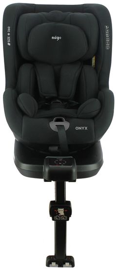 MIGO Autosedačka ONYX I-SIZE 360° (40 -105 cm) 2021 BLACK