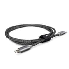 EPICO FABRIC BRAIDED CABLE C to Lightning 1.8m 2020 - space grey 9915101300184