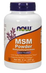 NOW Foods MSM Methylsulfonylmetán, Powder 227g