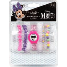 ToyCompany Dárkový set hodinky a náramky Minnie Mouse 5ks