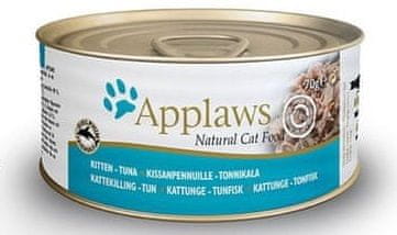 Applaws Konzerva Kitten jemný Tuniak pre mačiatka 24 x 70g