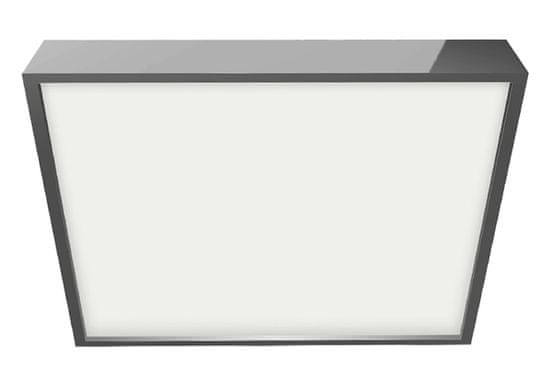 LUXERA LED Stropný a nástenný panel LENYS 49031, 24 W, štvorcový, chrómový
