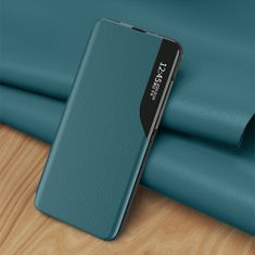 MG Eco Leather View knižkové puzdro na Xiaomi Redmi K40 / Poco F3, fialové