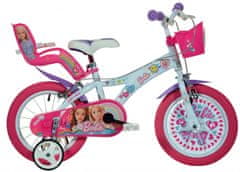 DINO Detský bicykel Barbie pre dievčatá, 16"