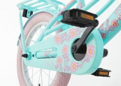 Supersuper Detský bicykel Lola pre dievčatá, 18", ružová / modrá