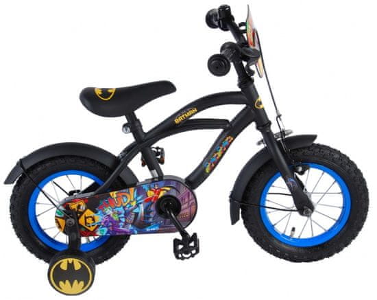 Volare Batman detský bicykel pre chlapcov, 12"