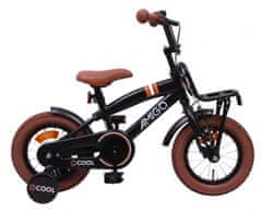 Amigo 2Cool detský bicykel pre chlapcov, 12", čierny