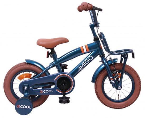 Amigo 2Cool detský bicykel pre chlapcov, 12"