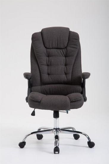 BHM Germany Kancelárska stolička Thor, textil, tmavo šedá