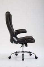 BHM Germany Kancelárska stolička Thor, textil, tmavo šedá