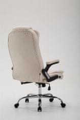 BHM Germany Kancelárska stolička Thor, textil, krémová