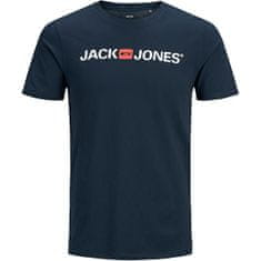 Jack&Jones Plus Pánske tričko JJECORP Regular Fit 12184987 Navy Blazer (Veľkosť 8XL)