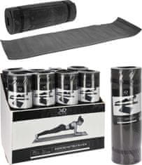 XQMAX Fitness podložka na jogu čierna 180 x 50 cm