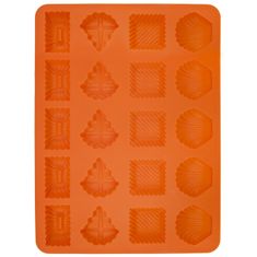 Forma silikon Pracny 20 Mix oranžová