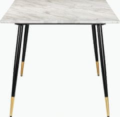 Danish Style Jedálenský stôl Lion, 160 cm, mramor