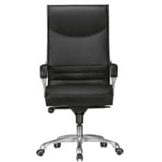 Bruxxi Kancelárska stolička Boss, syntetická koža, čierna