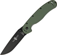 Ontario Knife Comp. Zatvárací nôž RAT-1 Linerlock - čierny/OD Green (ON8846OD)