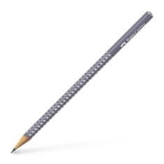 Faber-Castell Grafitová ceruzka "SPARKLE", B, biela perleť, trojhranná, 118235