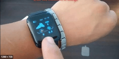 MXM Inteligentné hodinky LH719 Modré