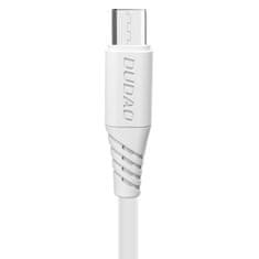 DUDAO L2M kábel USB / Micro USB 5A 1m, biely