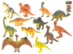Mikro Trading Dinosaury 12-14 cm 12 ks vo vrecku