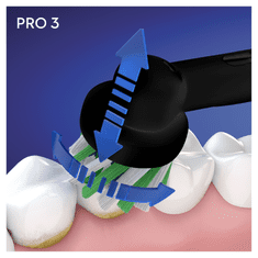 Oral-B elektrická zubná kefka Pro 3 - 3500 čierna