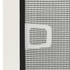 Vidaxl Okenná sieťka proti hmyzu biela 110x130 cm