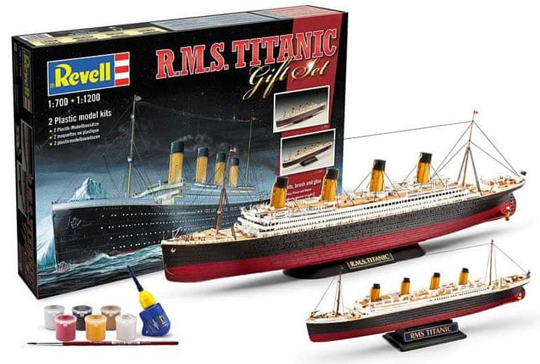 REVELL Gift Set 05727 Titanic (1:700 + 1:1200)