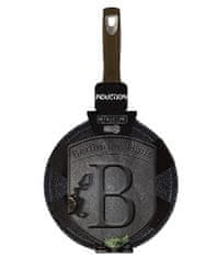 Berlingerhaus Panvica na palacinky s mramorovým povrchom 25 cm Shiny Black Collection BH-6613
