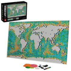 LEGO Art 31203 Mapa sveta