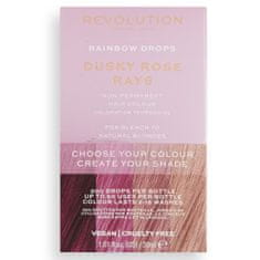 Tónovacie kvapky na vlasy Rainbow Drops 30 ml (Odtieň Dusky Rose Rays)