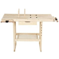 shumee Pracovný stôl drevený, 83 cm