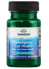 Swanson Synergistic Eye Health - Luteín & Zeaxantín (zdravie očí), 60 sofgelových kapsúl