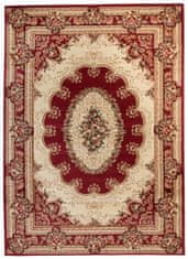 Chemex Koberec Yesemek Perzský Tradičný Rezaný Klasický 5889A Béžová Hnedá Krémová Červená 60x100 cm
