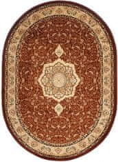 Chemex Koberec Yesemek Ovál Perzský Tradičný Rezaný Klasický 5071A Béžová Hnedá Krémová 60x100 cm