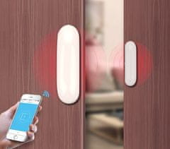 SmartLife magnetický sanzor DW04, Wi-Fi, na dveře (iQTDW04) (IQTA017)
