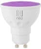 Immax NEO Smart žiarovka LED GU10 3,5W RGB+CCT farebná a biela, stmievateľná, WiFi