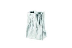 Rosenthal ROSENTHAL DO NOT LITTER - BAG VASE Váza biela matná 14 cm