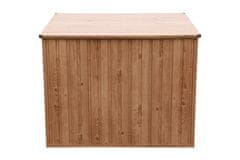 DURAMAX Úložný box na popolnice 154,2 x 96 cm x 130,5 cm - imitácia dreva 74045
