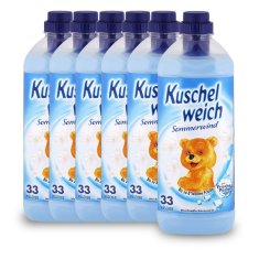 Kuschelweich ACTION PACK Kuschelweich aviváž Letný vánok 6 x 1 l / 33 praní