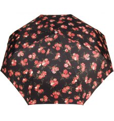 Parasol Dámsky automatický dáždnik s potiskom, ruža