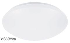 Rabalux LED stropné svietidlo Lucas 1x18W | 1170lm | 4000K| IP20 | 33cm - kruhové biele